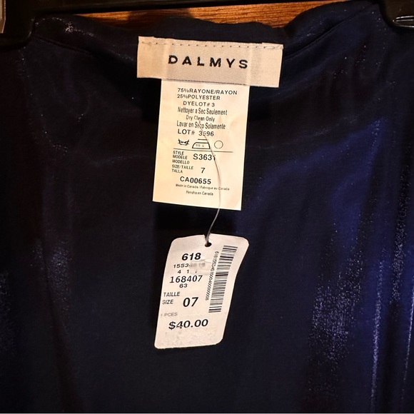 Vintage Dalmy's shimmery skirt, NWT - Picture 3 of 5